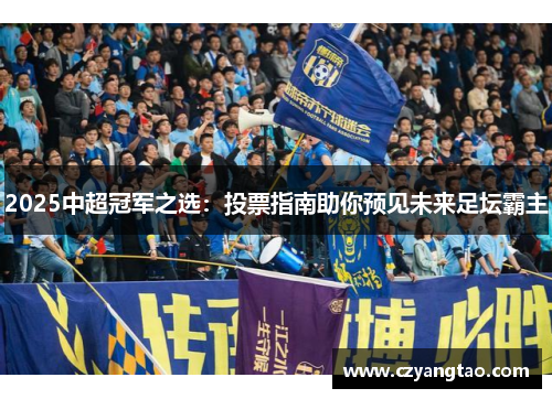 2025中超冠军之选：投票指南助你预见未来足坛霸主